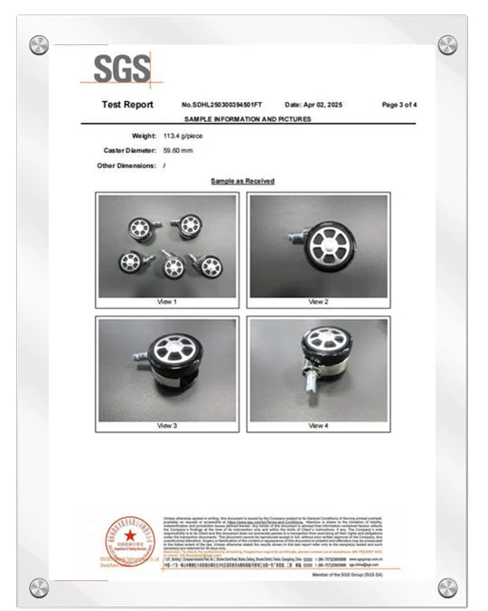 Сертификат SGS для литейщиков